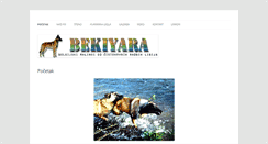 Desktop Screenshot of bekiyara.com