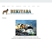 Tablet Screenshot of bekiyara.com